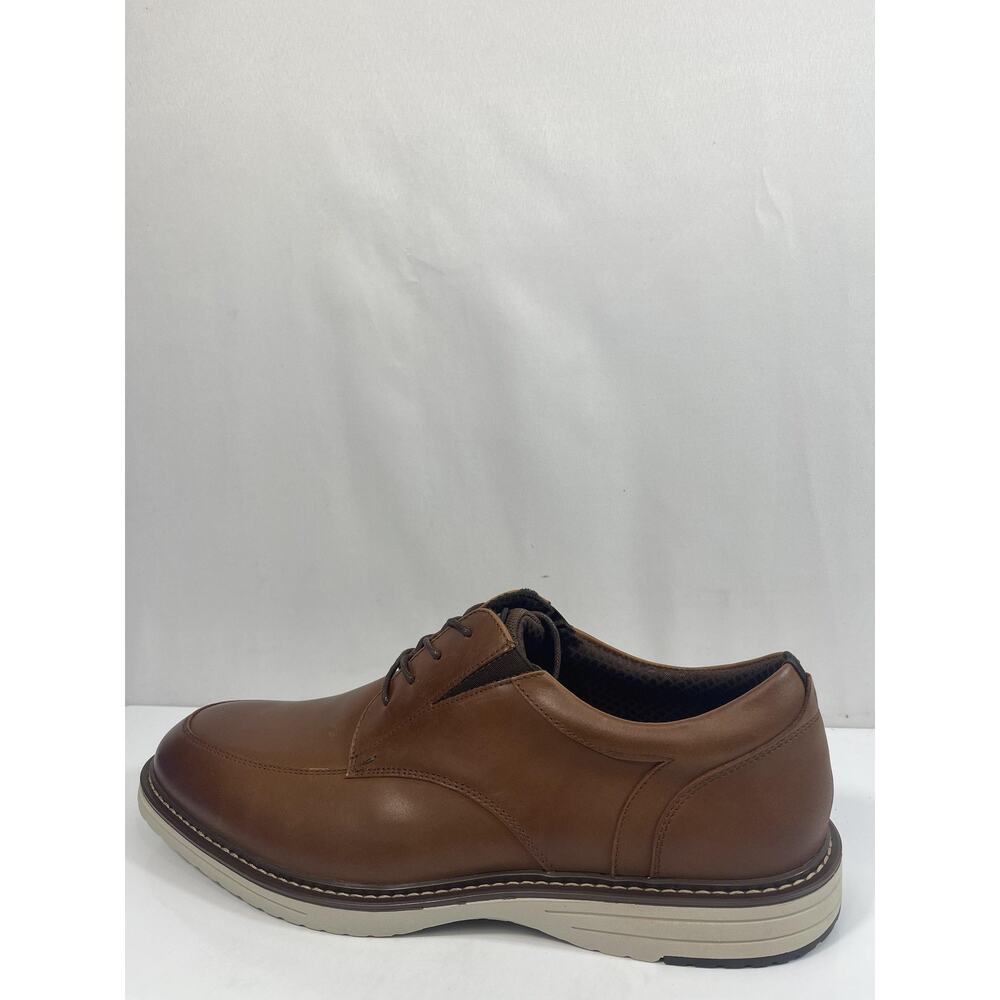 Nunn Bush Griff MT Oxford Shoes Mens Size 13M Brown Leather Dress New Box